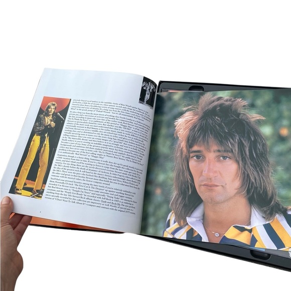 Rod Stewart Vintage Story Teller booklet & CD Collection music collector 90s - Picture 5 of 9
